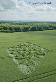 aerial of Popham from tt