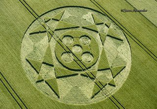 aerial of Hackpen HIll from tt