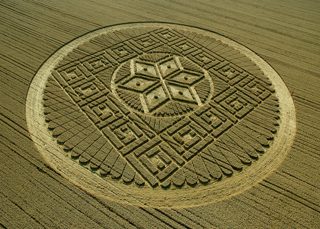 aerial of Uffington