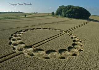 aerial of Hackpen Hill