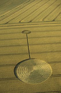 aerial of Bishops Cannings