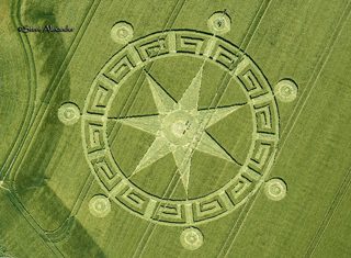 aerial of Ackling Dyke from tt