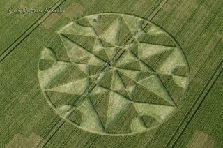 aerial of Hackpen Hill from tt
