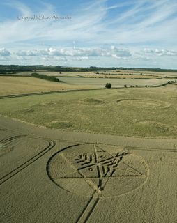 aerial of Ackling Dyke from tt