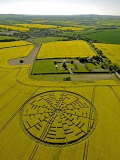 aerial of Wilton from tt