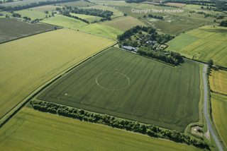 aerial of Twyford from tt