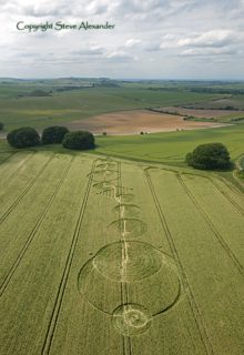 aerial of Avebury from tt