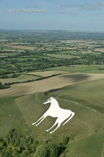 aerial of Westbury from tt