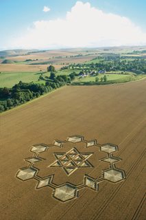 aerial of Avebury