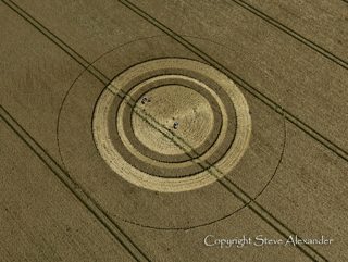 aerial of West Kennett