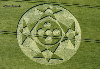 aerial of Hackpen HIll from tt