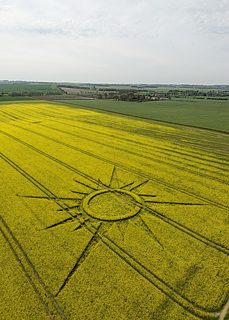 aerial of Avebury