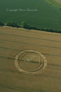 aerial of Alton Barnes
