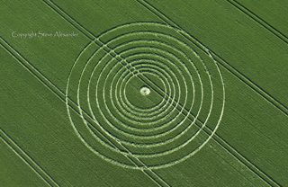 aerial of Avebury from tt