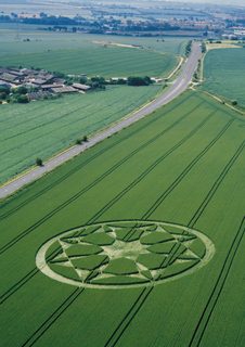 aerial of Bishops Cannings