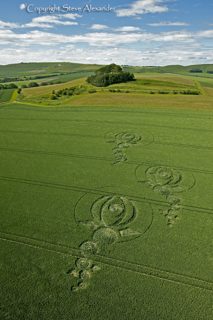aerial of Woodborough Hill