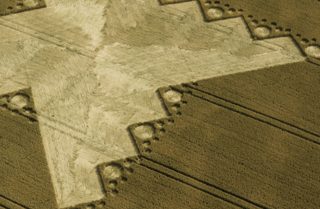 aerial of Silbury Hill