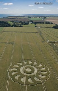 aerial of Lime Regis from tt