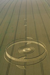aerial of Alton Barnes from tt