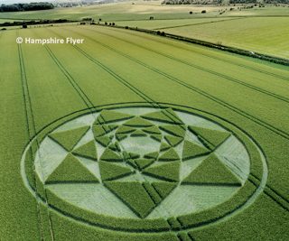 aerial of Ludgershall from tt