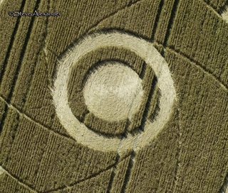 aerial of Etchilhampton from tt