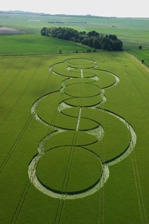 aerial of Beckhampton from tt