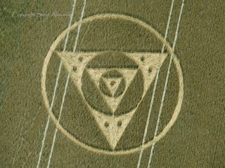 aerial of Etchilhampton from tt