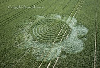 aerial of Charlbury Hill