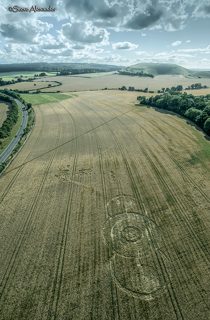 aerial of Norridge Wood from tt