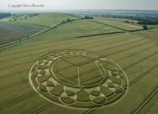 aerial of Devizes from tt