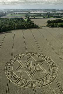 aerial of West Meon from tt
