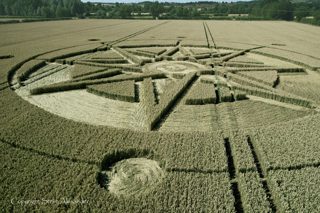 aerial of Haselor from tt