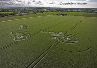 aerial of Woodborough Hill