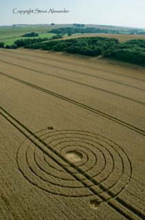 aerial of Silbury Hill