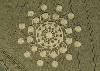 aerial of Muncombe Hill from tt