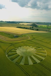 aerial of West Kennett