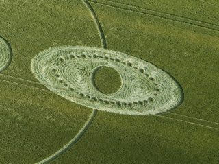 aerial of Alton Barnes