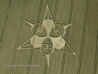 aerial of Bishops Cannings