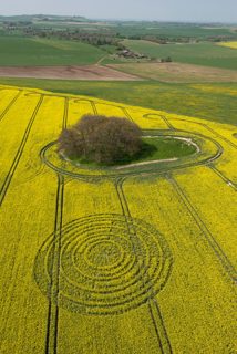 aerial of Avebury