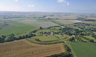 aerial of Avebury Avenue