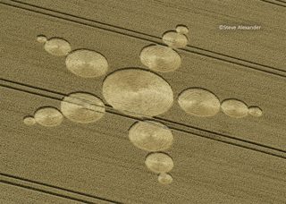 aerial of Woodborough Hill from tt