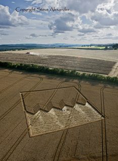 aerial of Devil`s Den