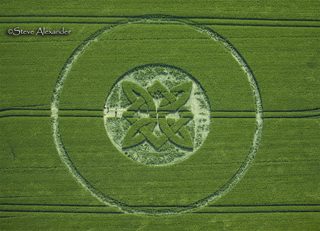 aerial of Sutton Veny from tt