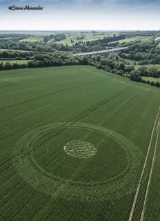 aerial of White Way from tt