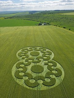 aerial of Chirton Bottom from tt