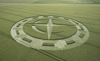 aerial of Stonehenge from tt