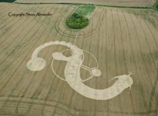 aerial of West Woodhay Down