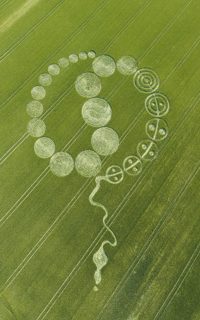 aerial of Walbury Hill