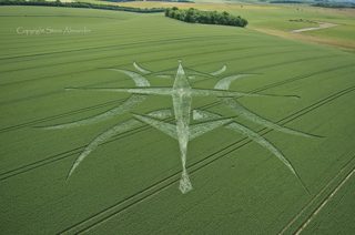 aerial of Stonehenge from tt