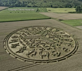 aerial of Ansty from tt